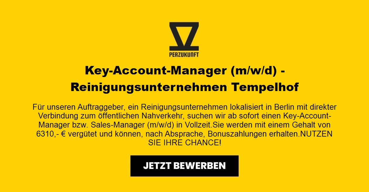 Key-Account-Manager (m/w/d) -Reinigungsunternehmen Tempelhof