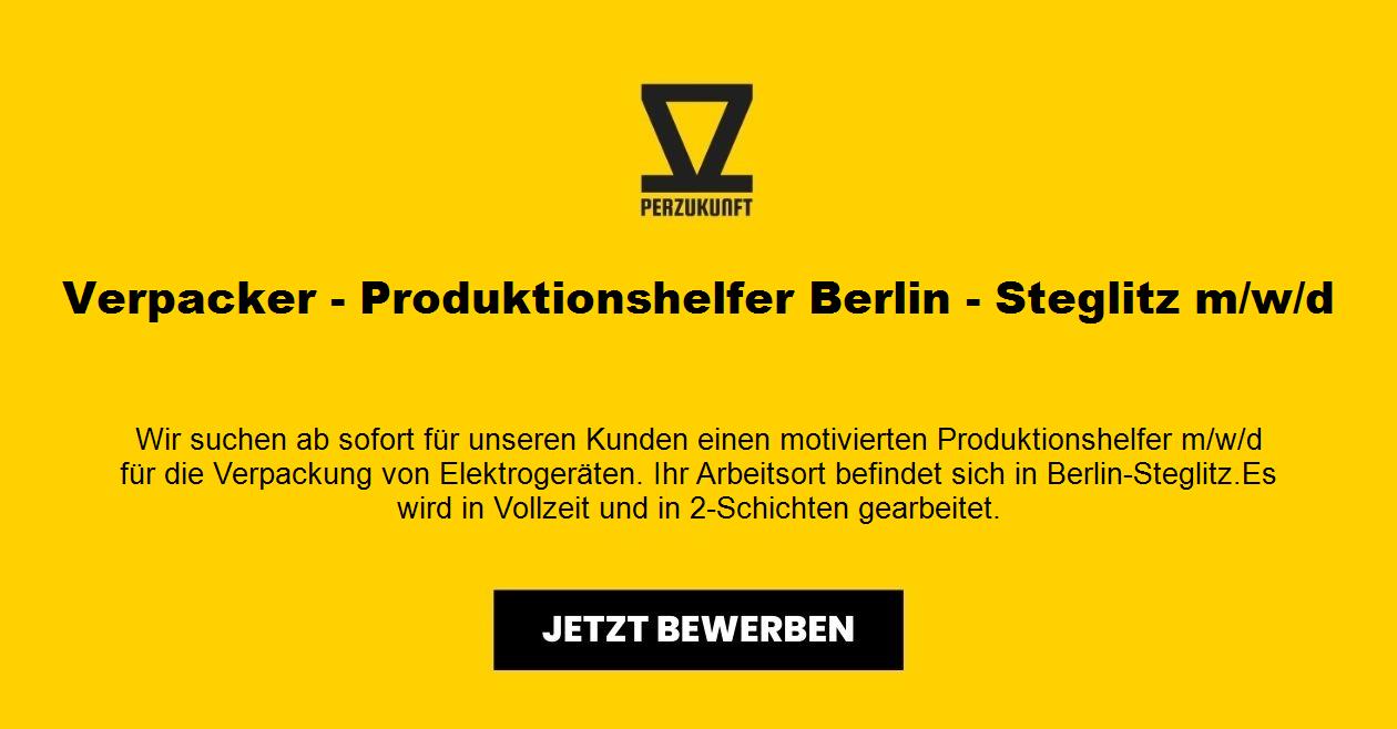 Verpacker - Produktionshelfer Berlin - Steglitz m/w/d