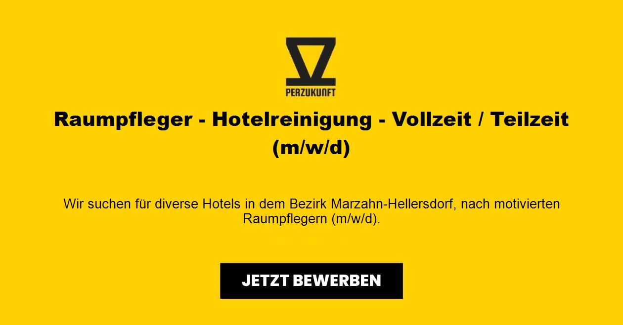Raumpfleger - Hotelreinigung - Kreuzberg-  Teilzeit  (m/w/d)