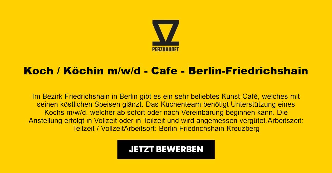 Koch / Köchin (m/w/d) - Cafe - Vollzeit