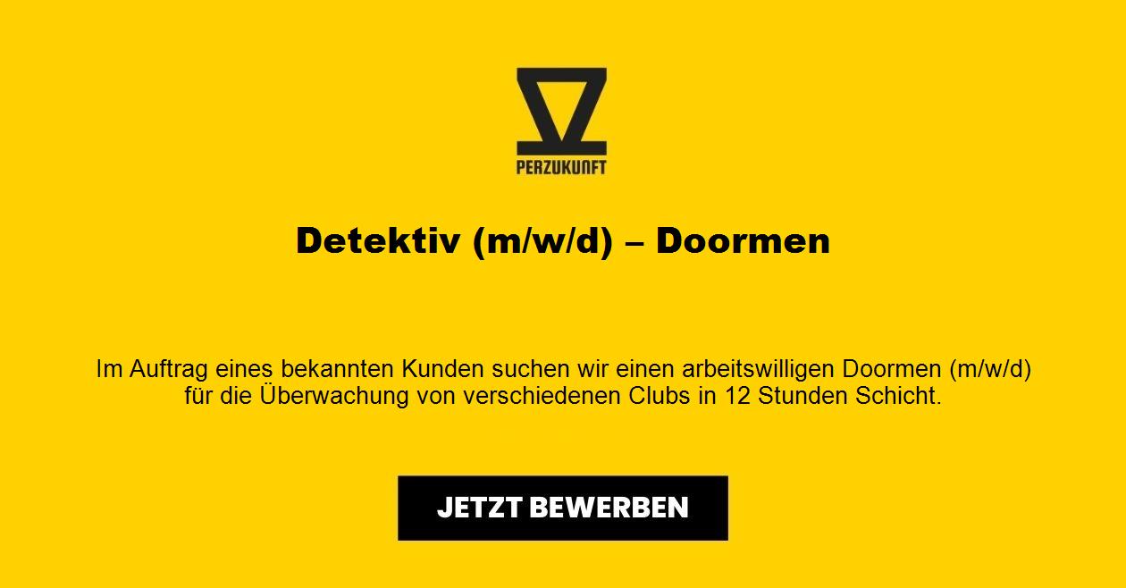 Detektiv/in (m/w/d) – Doormen - Berlin-Neukoelln