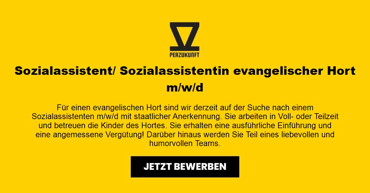 Sozialassistent/ Sozialassistentin evangelischer Hort m/w/d
