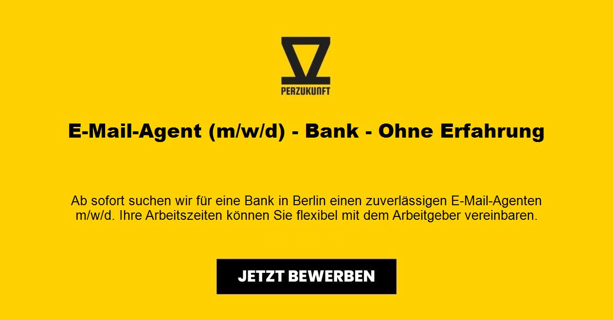 E-Mail-Agent m/w/d - Bank - Ohne Erfahrung