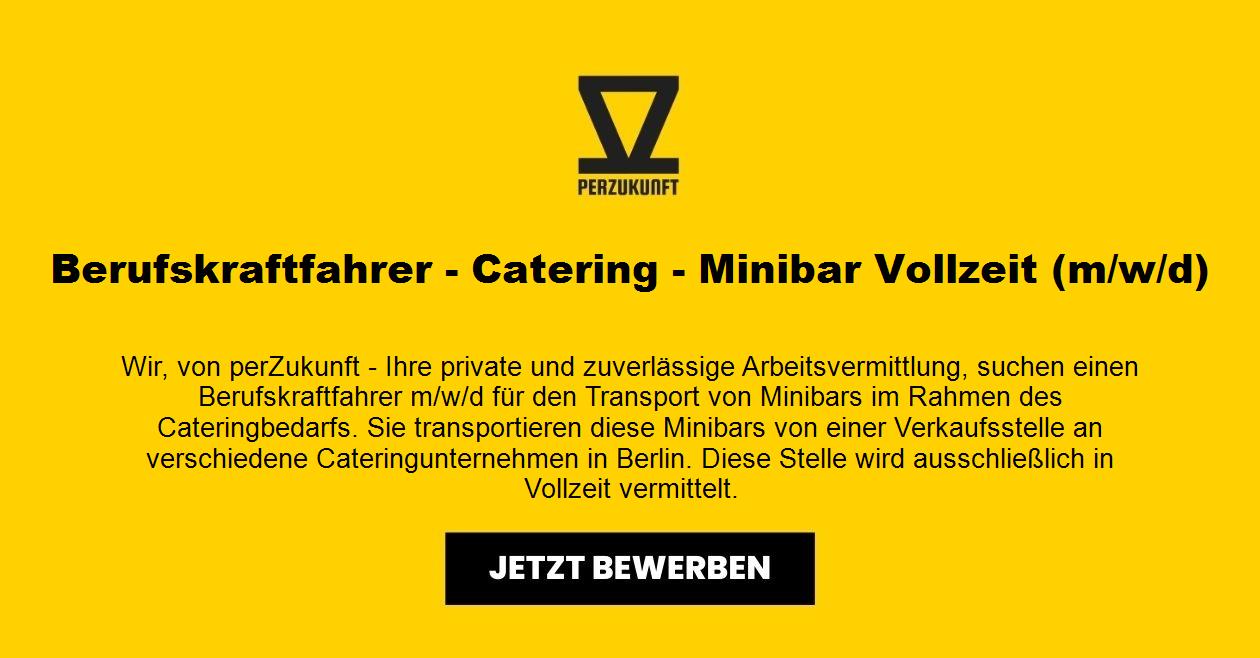 Berufskraftfahrer - Catering - Minibar Vollzeit (m/w/d)