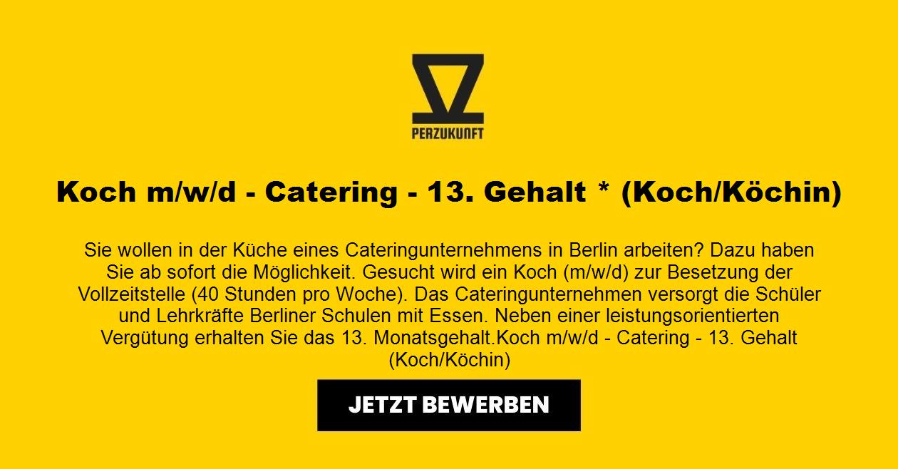 Koch / Mitarbeiter Küche m/w/d