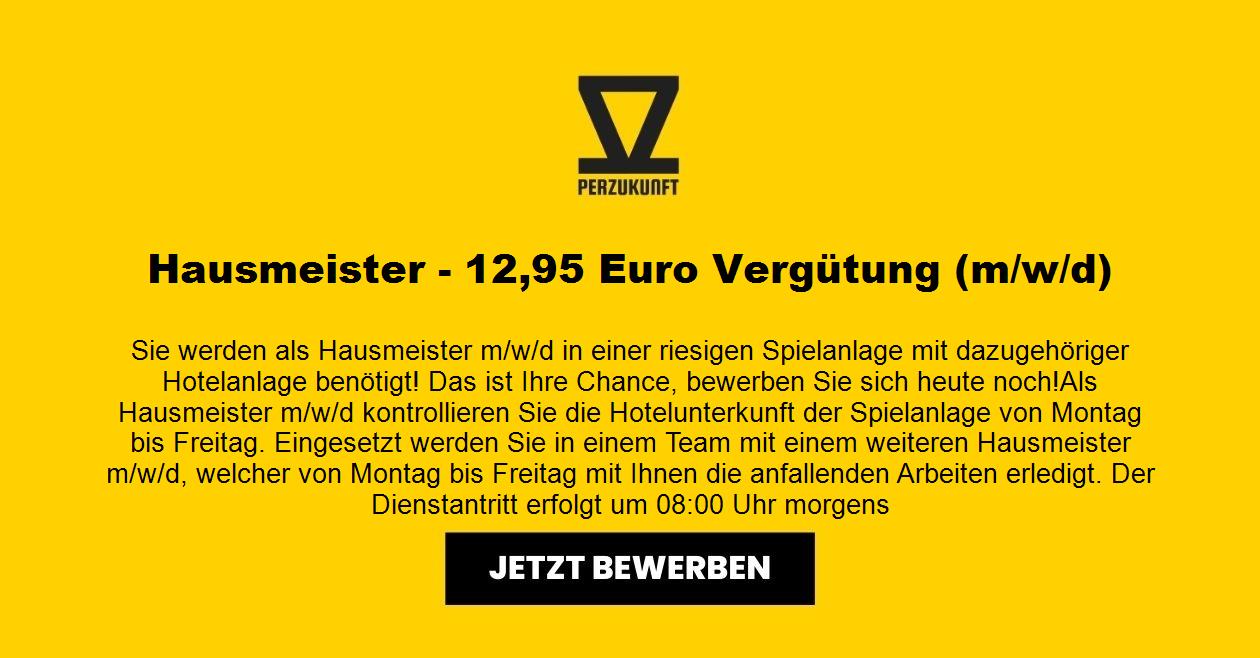 Hausmeister (m/w/d) - 36,31 Euro / Stunde