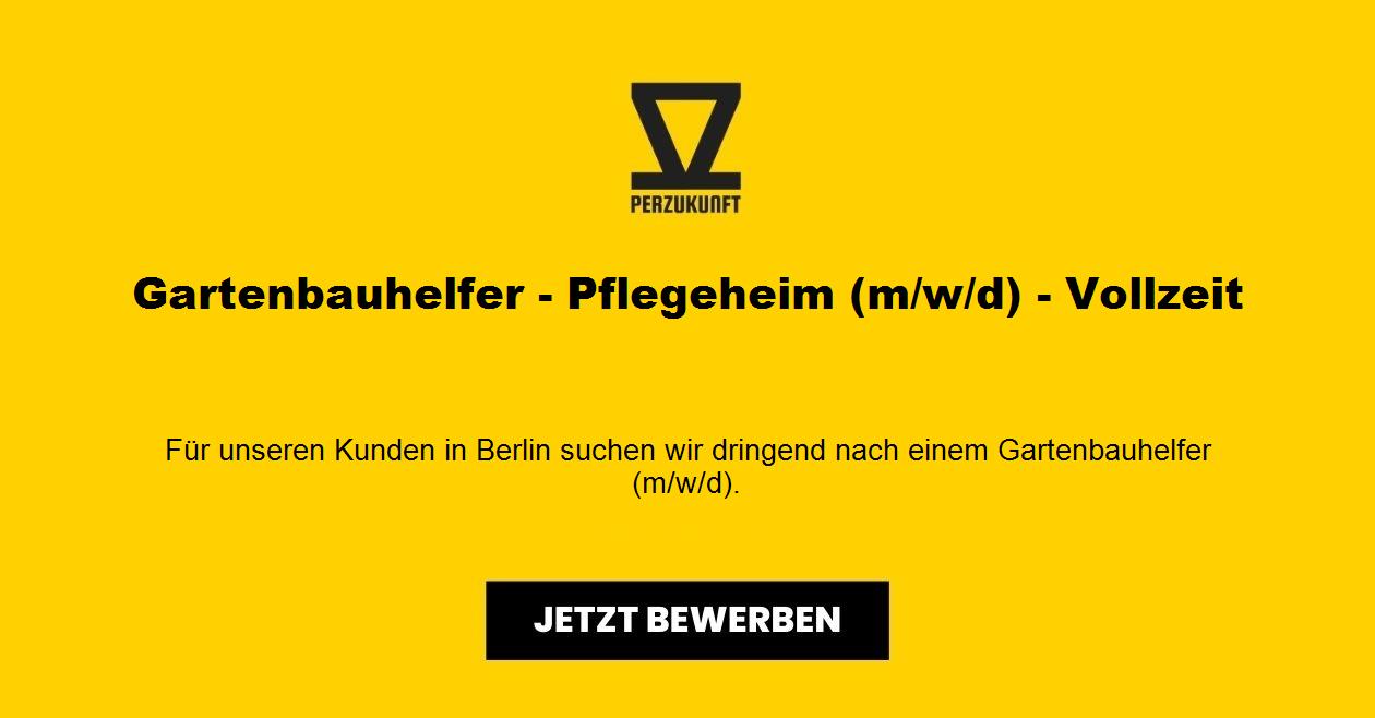 Gartenbauhelfer/in - Pflegeheim (m/w/d) - Vollzeit