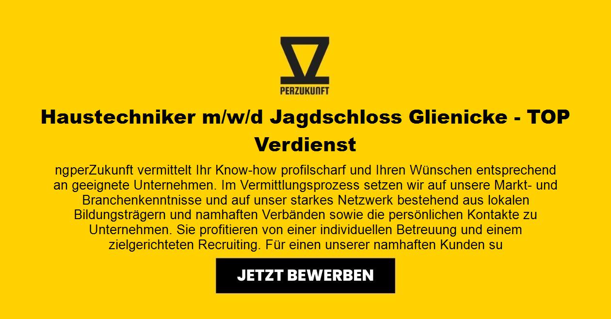 Haustechniker m/w/d Jagdschloss Glienicke - Top Verdienst