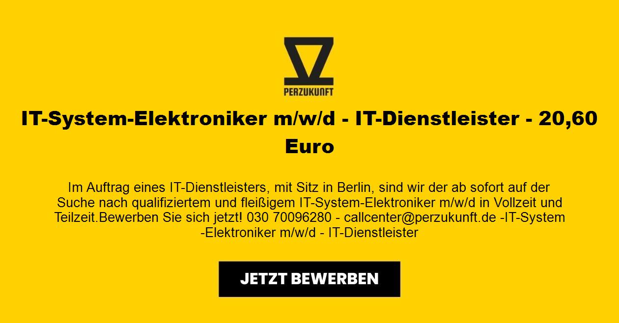 IT-System-Elektroniker m/w/d IT-Dienstleister - 57,53 Euro