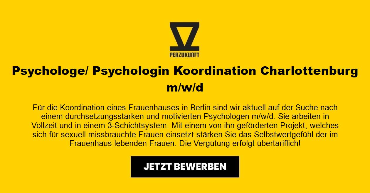 Psychologe/ Psychologin Koordination - Mitte m/w/d