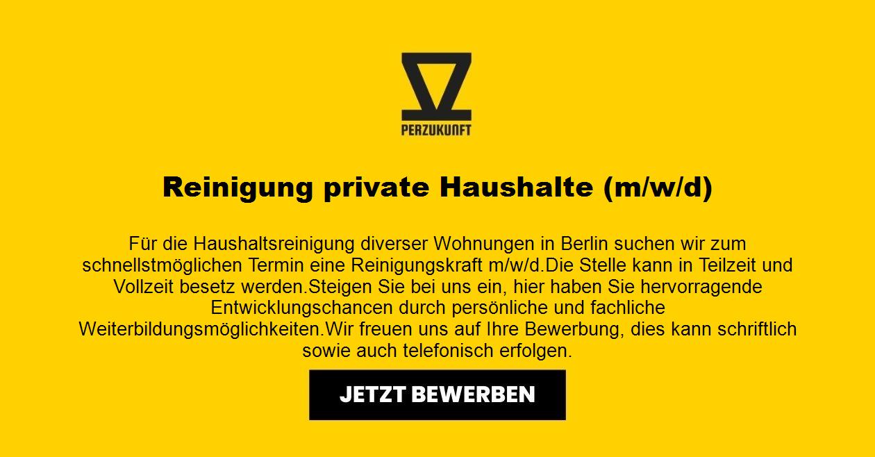 Putzkraft private Haushalte (m/w/d) Berlin - Kreuzberg