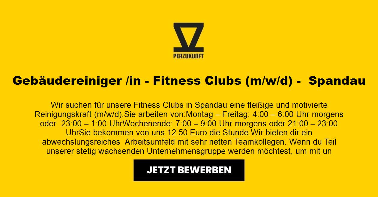 Gebäudereiniger /in - Fitness Clubs (m/w/d) -  Spandau