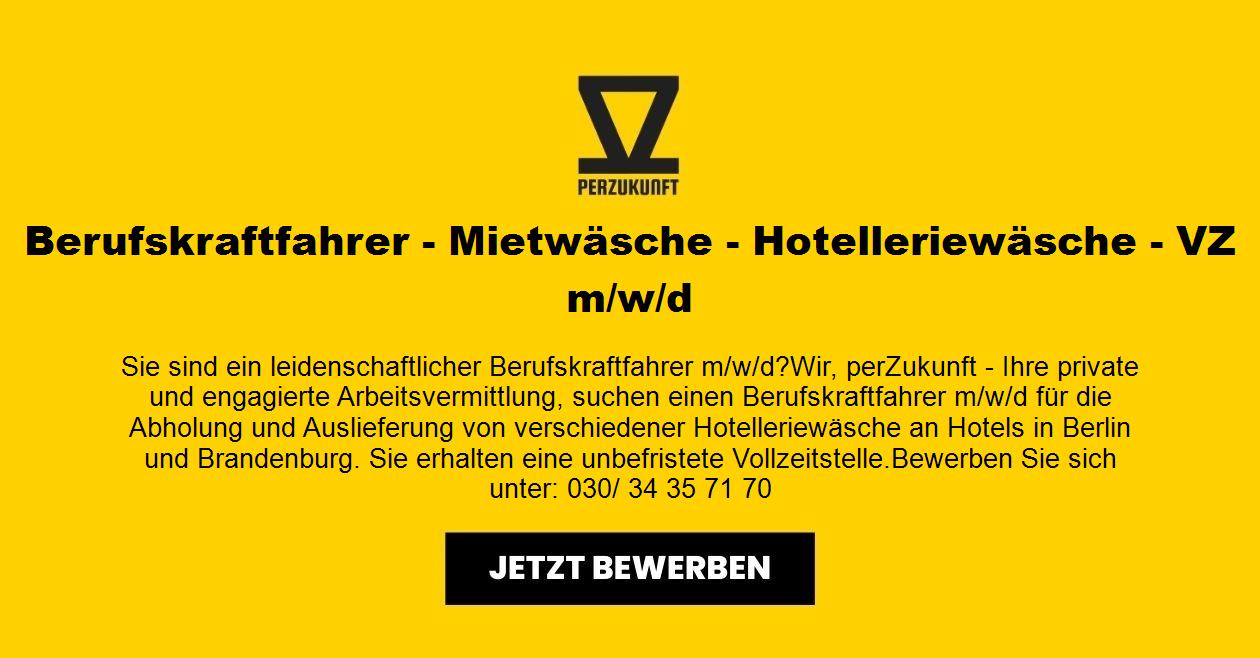 Berufskraftfahrer - Mietwäsche - Hotellerie Wäsche m/w/d