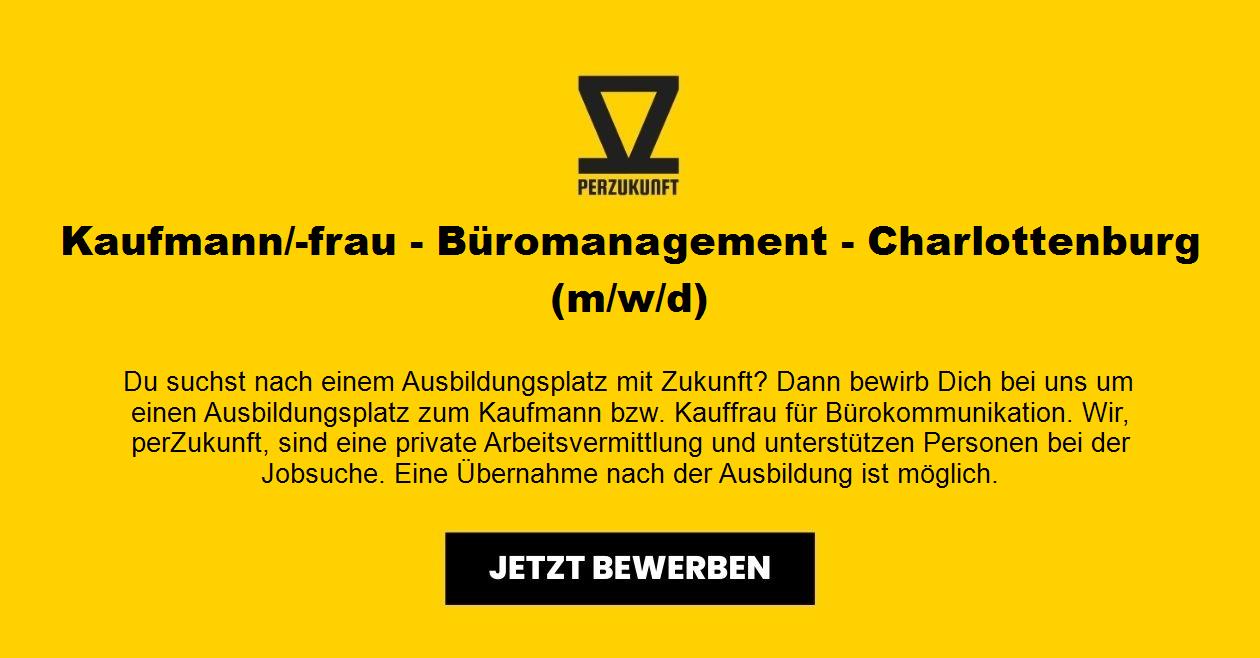Kaufmann/-frau - Büromanagement - Charlottenburg m/w/d
