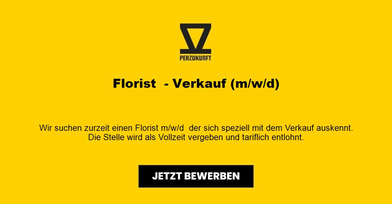 Florist / Floristin - Verkauf (m/w/d)
