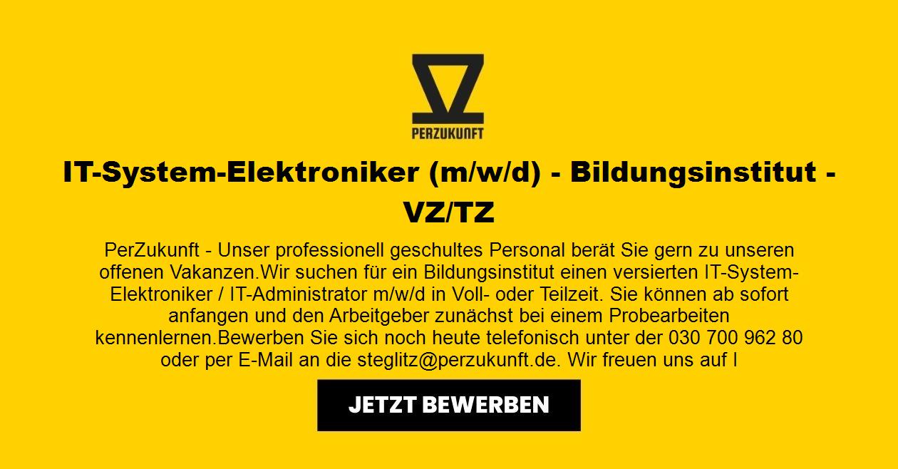 IT-System-Elektroniker m/w/d - Bildungsinstitut - VZ/TZ