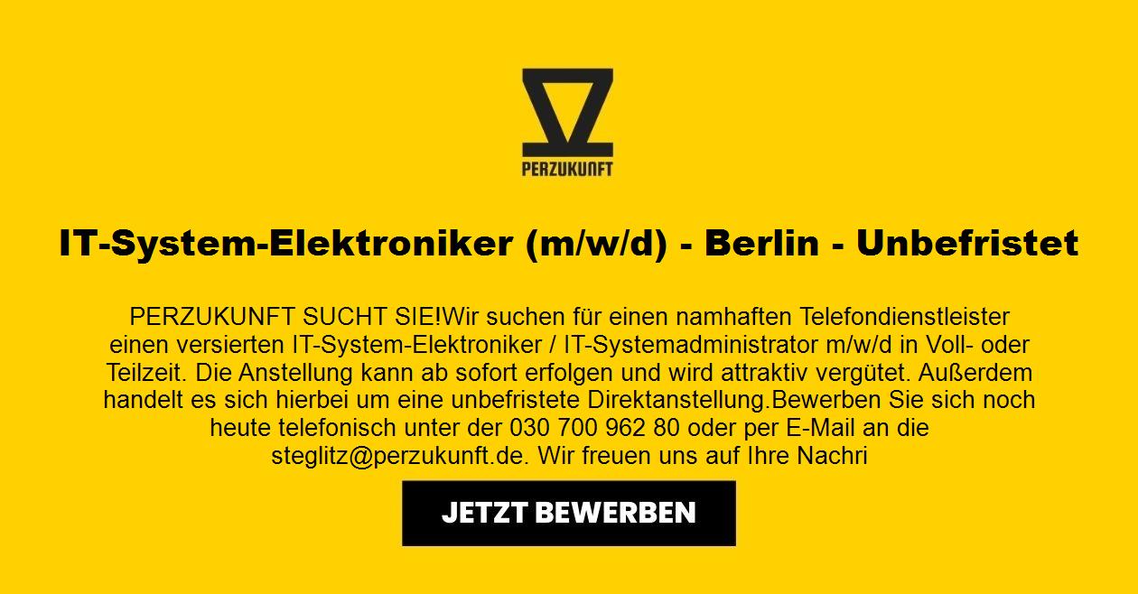 IT-System-Elektroniker (m/w/d) - Berlin - Unbefristet
