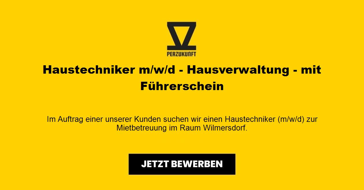 Technischer Verwalter m/w/d Hausverwaltung - Führerschein