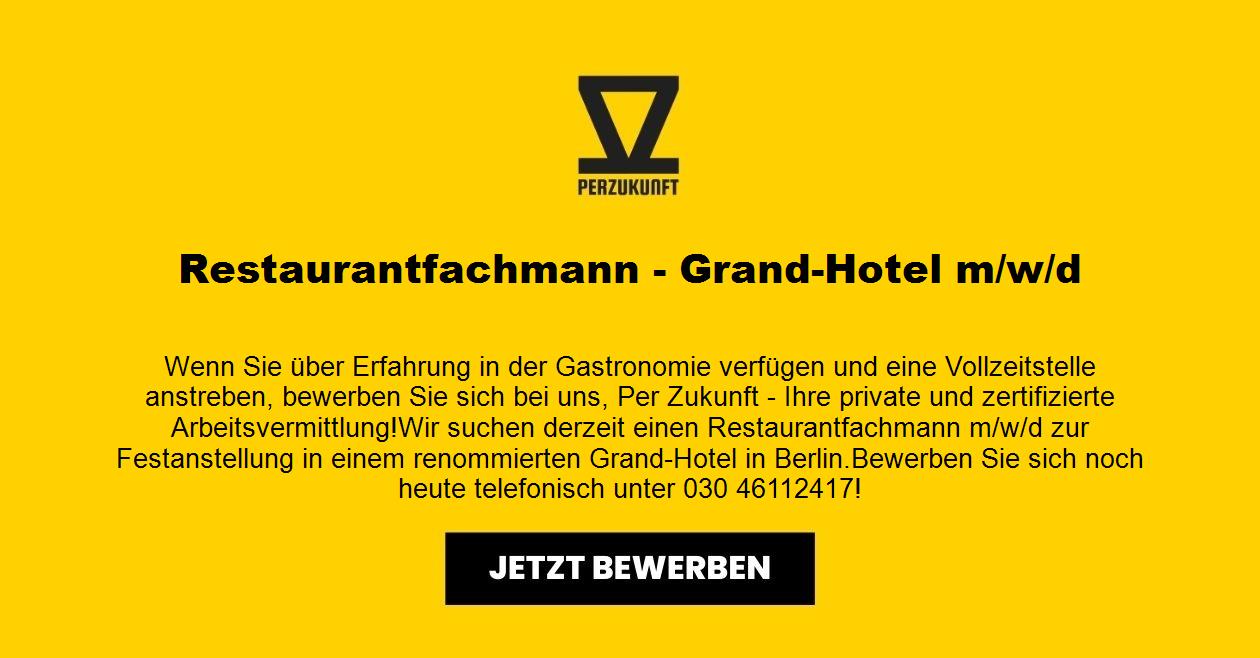 Restaurantfachmann (m/w/d) - Grand-Hotel