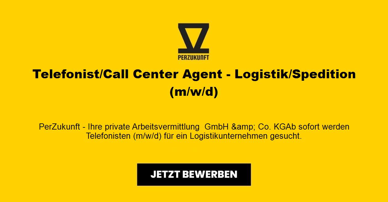 Telefonist/Call Center Agent - Logistik/Spedition (m/w/d)
