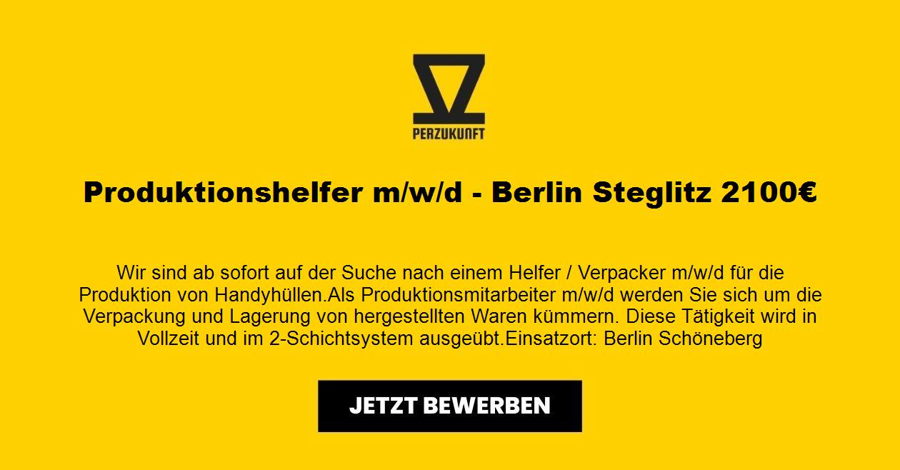 Produktionsmitarbeiter - Berlin - Charlottenburg (m/w/d)
