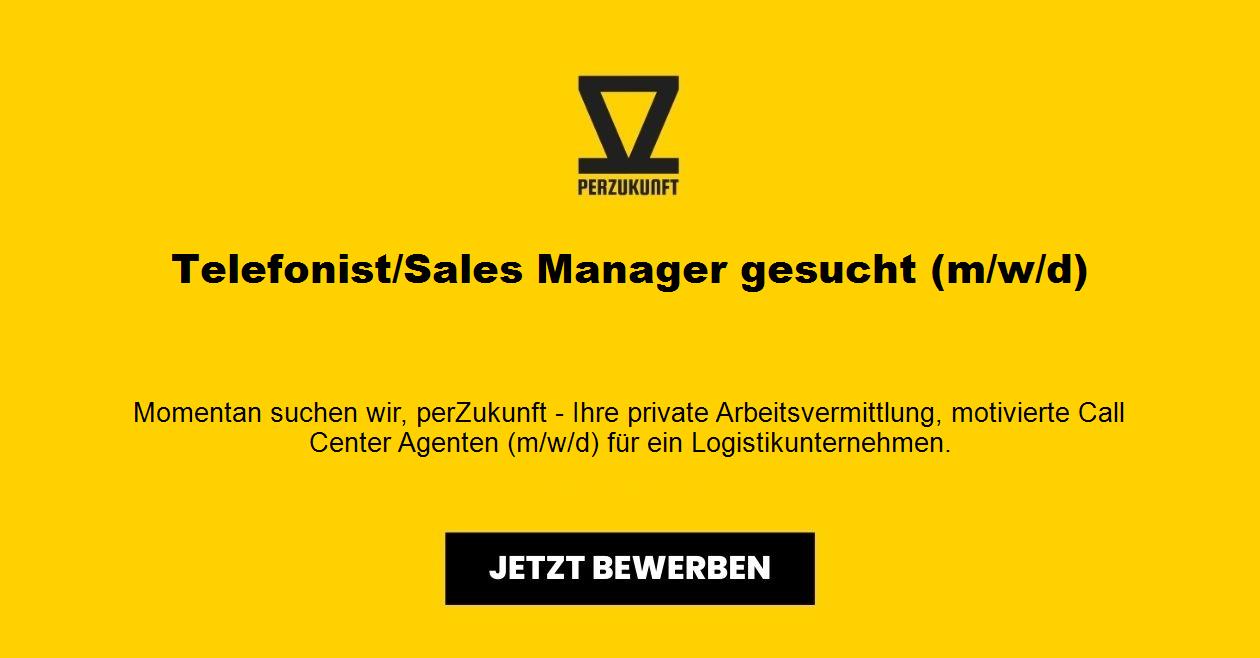 Telefonist/Sales Manager gesucht - Berlin (m/w/d)