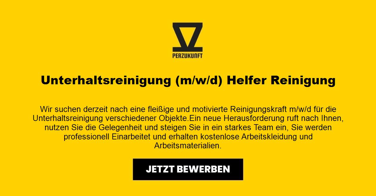 Cleaner / Putzkraft - Unterhaltsreinigung m/w/d -4752,53€ Std.