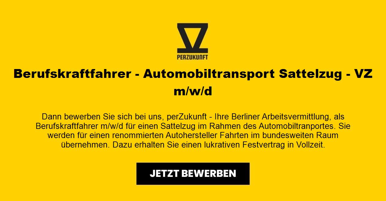Berufskraftfahrer - Automobiltransport Sattelzug - VZ m/w/d