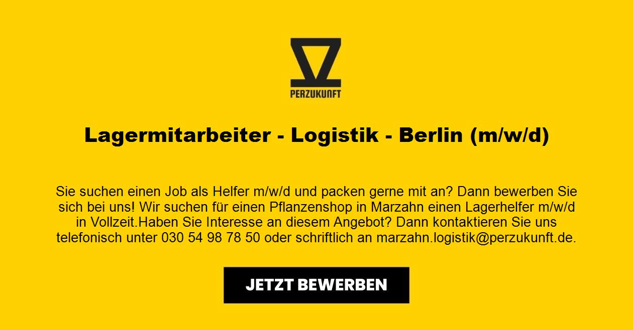 Lagermitarbeiter/in - Logistik - Berlin (m/w/d)