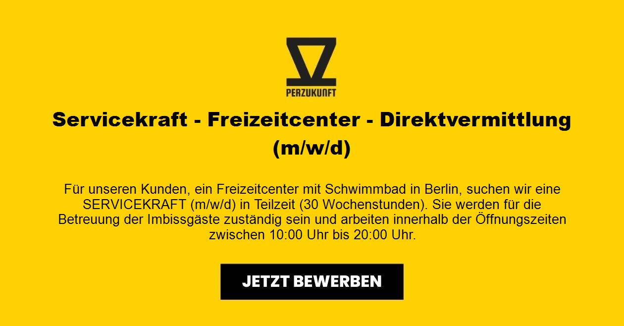 Servicekraft m/w/d -  Freizeitcenter - Direktvermittlung