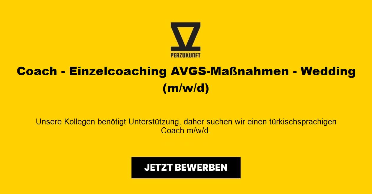 Coach - Einzelcoaching AVGS-Maßnahmen - Wedding m/w/d