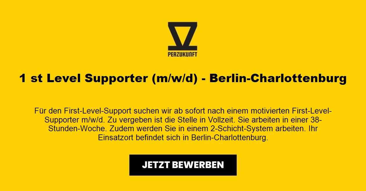 1 st Level Supporter (m/w/d) - Berlin-Charlottenburg