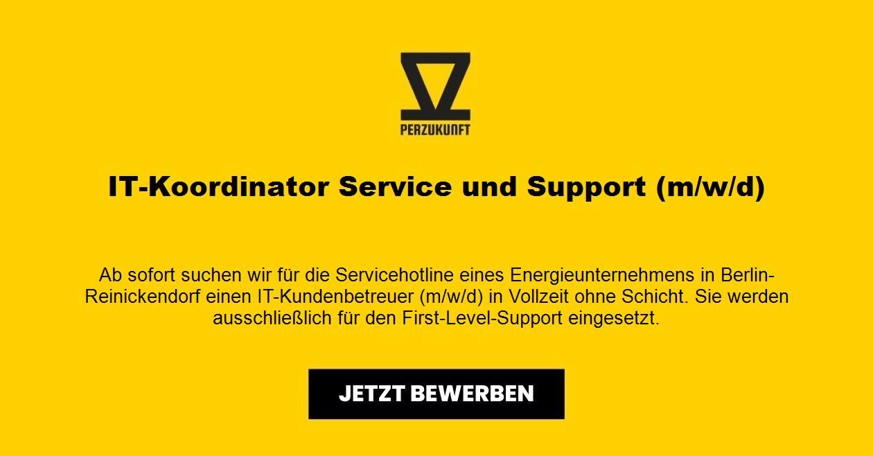 IT-Koordinator Service und Support (m/w/d)