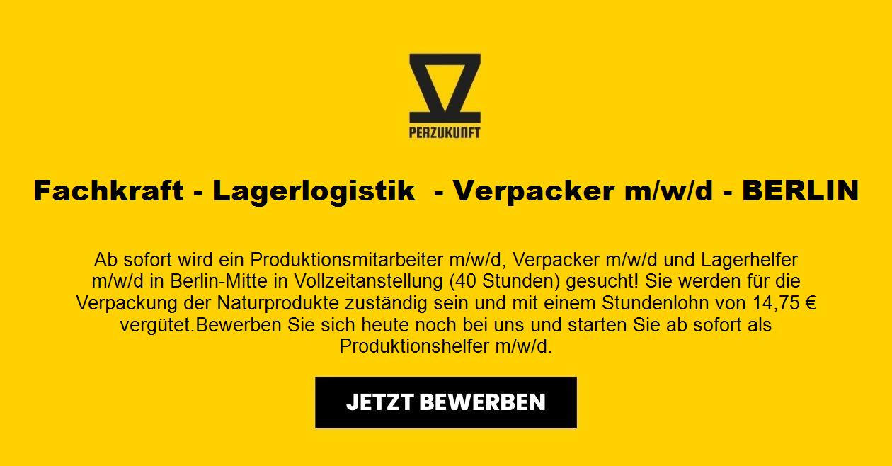 Verpacker (m/w/d) 31,87 € / h -  Vollzeit