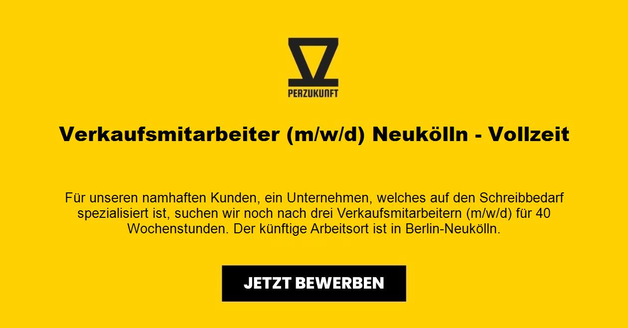 Verkaufsmitarbeiter m/w/d - Neukölln - Vollzeit