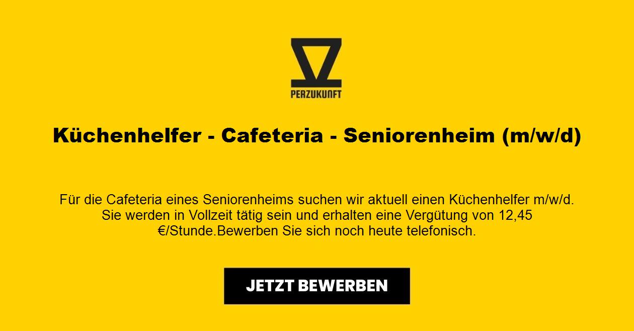 Küchenhelfer - Cafeteria - Seniorenheim (m/w/d)