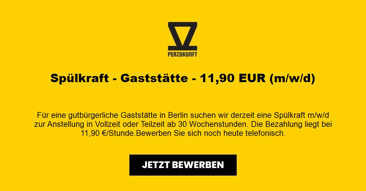 Spülkraft - Gaststätte - 11,90 EUR (m/w/d)