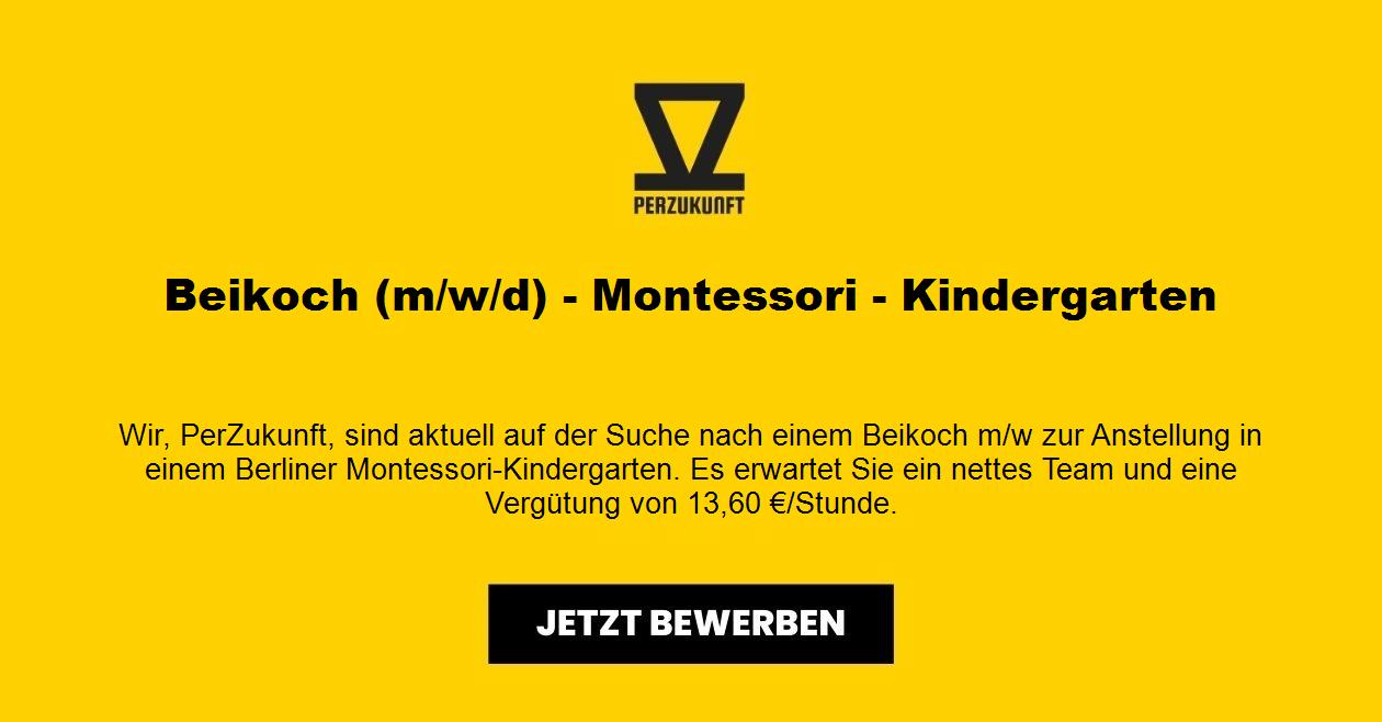 Beikoch (m/w/d) - Montessori - Kindergarten