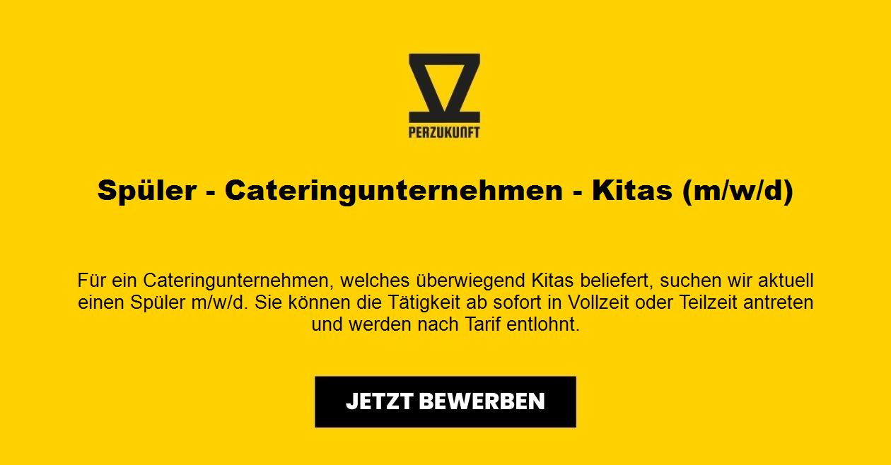 Spüler - Cateringunternehmen - Kitas (m/w/d)