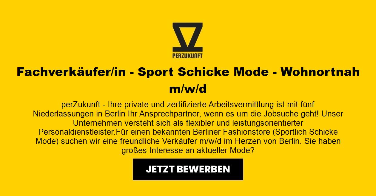 Fachverkäufer/in - Sport Schicke Mode - Wohnortnah m/w/d