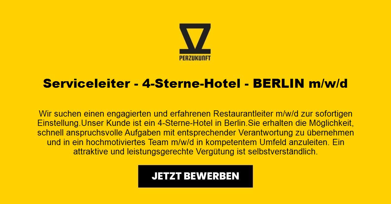 Serviceleiter m/w/d  - 4-Sterne-Hotel - BERLIN