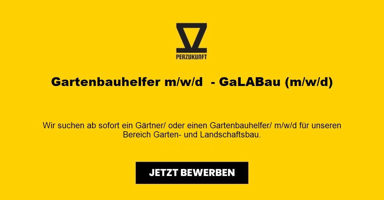 Gartenbauhelfer/in (m/w/d)  - GaLABau (m/w/d)