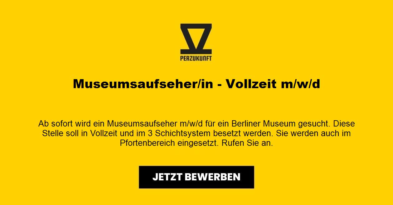 Museumsaufseher m/w/d