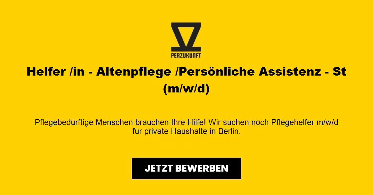Helfer Altenpflege /Persönliche Assistenz m/w/d