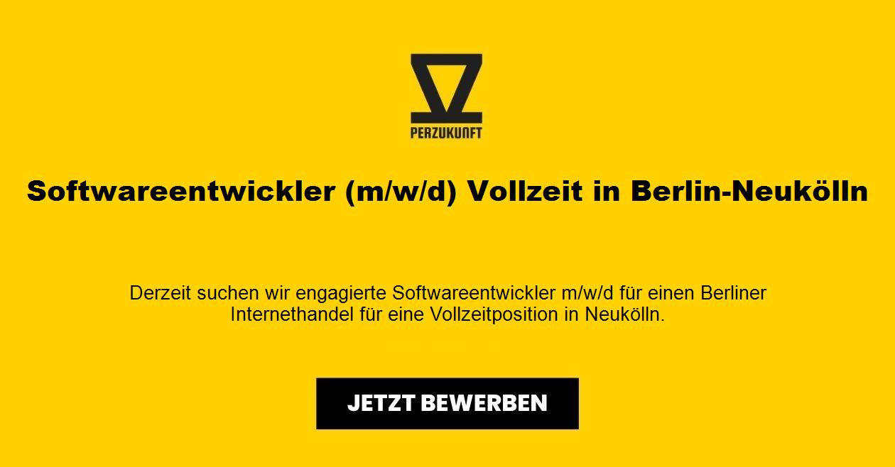 Softwareentwickler (m/w/d) Vollzeit in Berlin-Neukölln