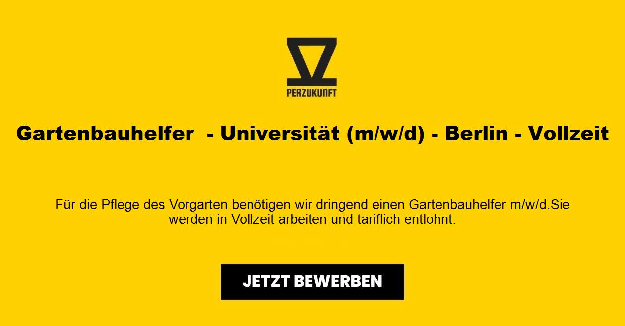 Gartenbauhelfer  - Universität (m/w/d) - Berlin - Vollzeit