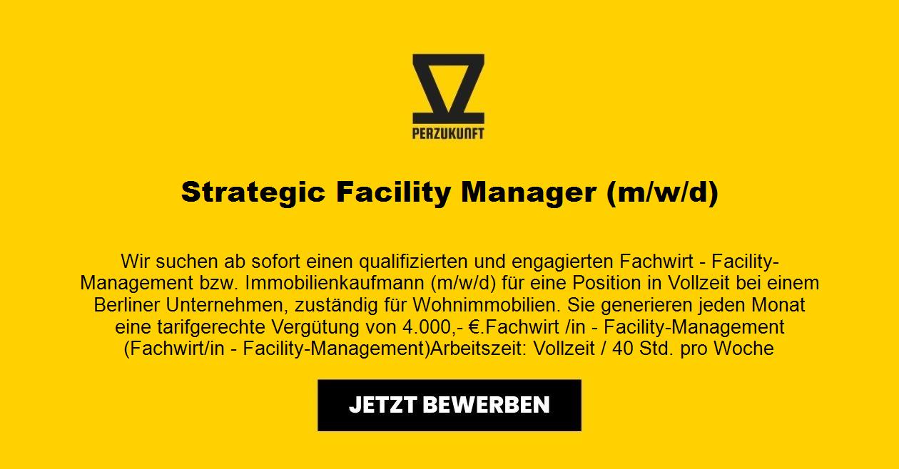 Strategic Facility Manager m/w/d Vollzeit