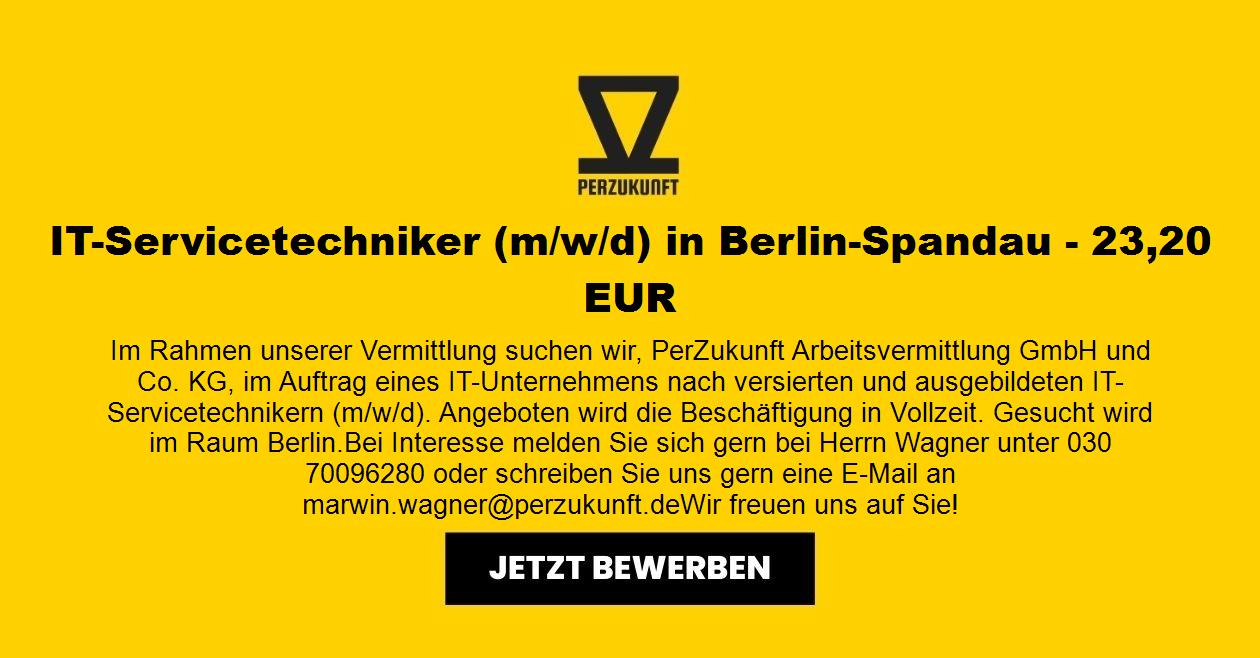 IT-Servicetechniker m/w/d in Berlin-Spandau - 50,12 EUR