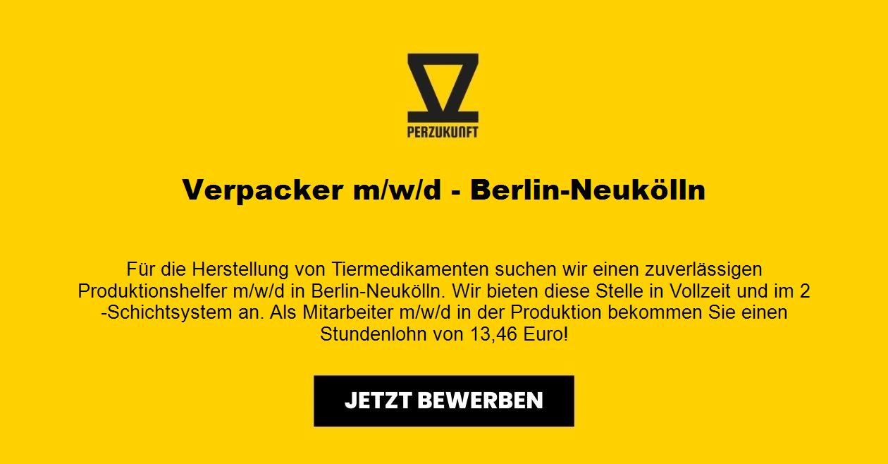 Verpacker (m/w/d) - Berlin-Neukölln
