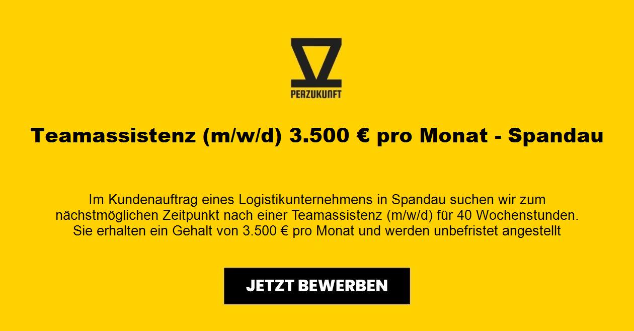 Teamassistenz (m/w/d) - 3.500 € pro Monat - Spandau